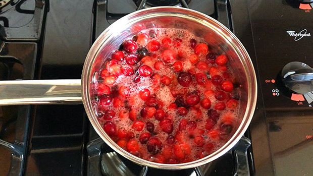 Cranberries Cooking