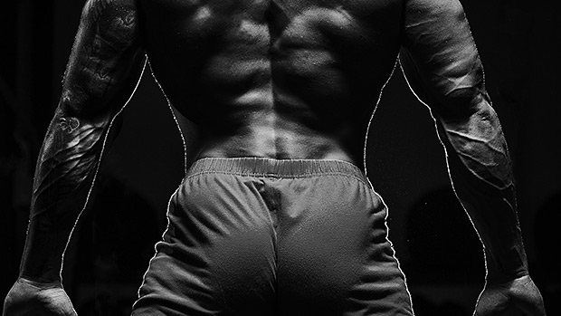 Black Men Bodybuilders Muscle Butt