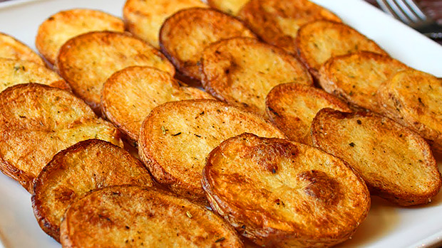 Baked Potato Slices